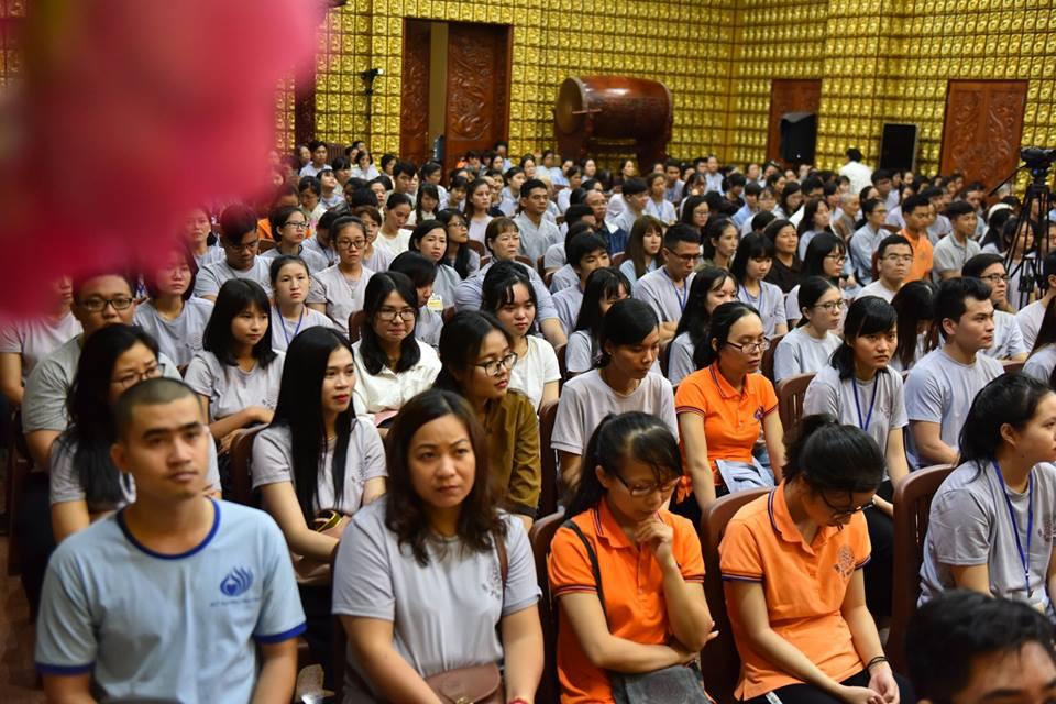 KHÓA TU NGÀY AN LẠC - TUỔI TRẺ HƯỚNG PHẬT 51 NHÂN MÙA VU-LAN TẠI CHÙA GIÁC NGỘ