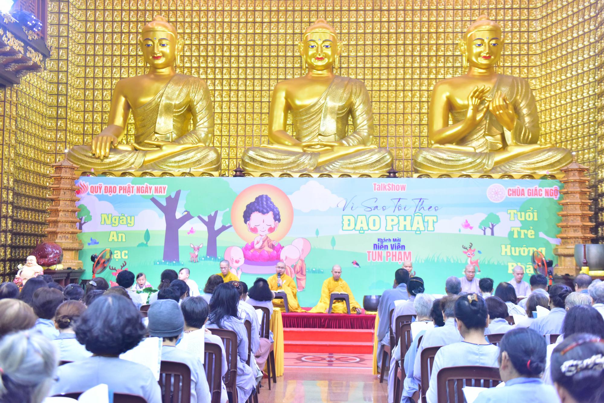 Những bài học về hạnh phúc từ pháp thoại của Thầy Ngộ An trong khóa tu Ngày An Lạc chùa Giác Ngộ