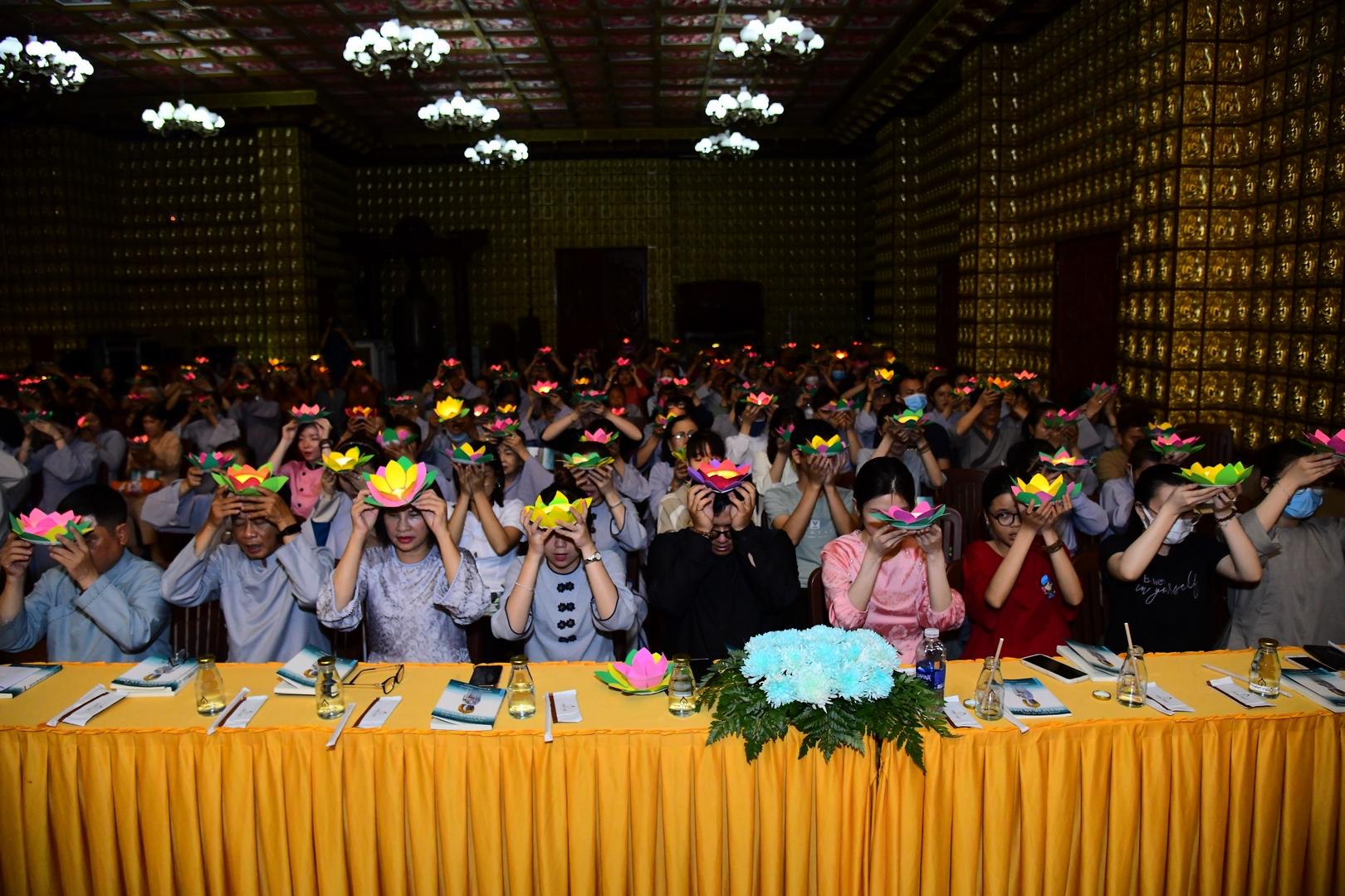 Lễ tưởng niệm Bồ tát Quan Thế Âm Đản sinh tại Chùa Giác Ngộ (Quận 10, TP.HCM)