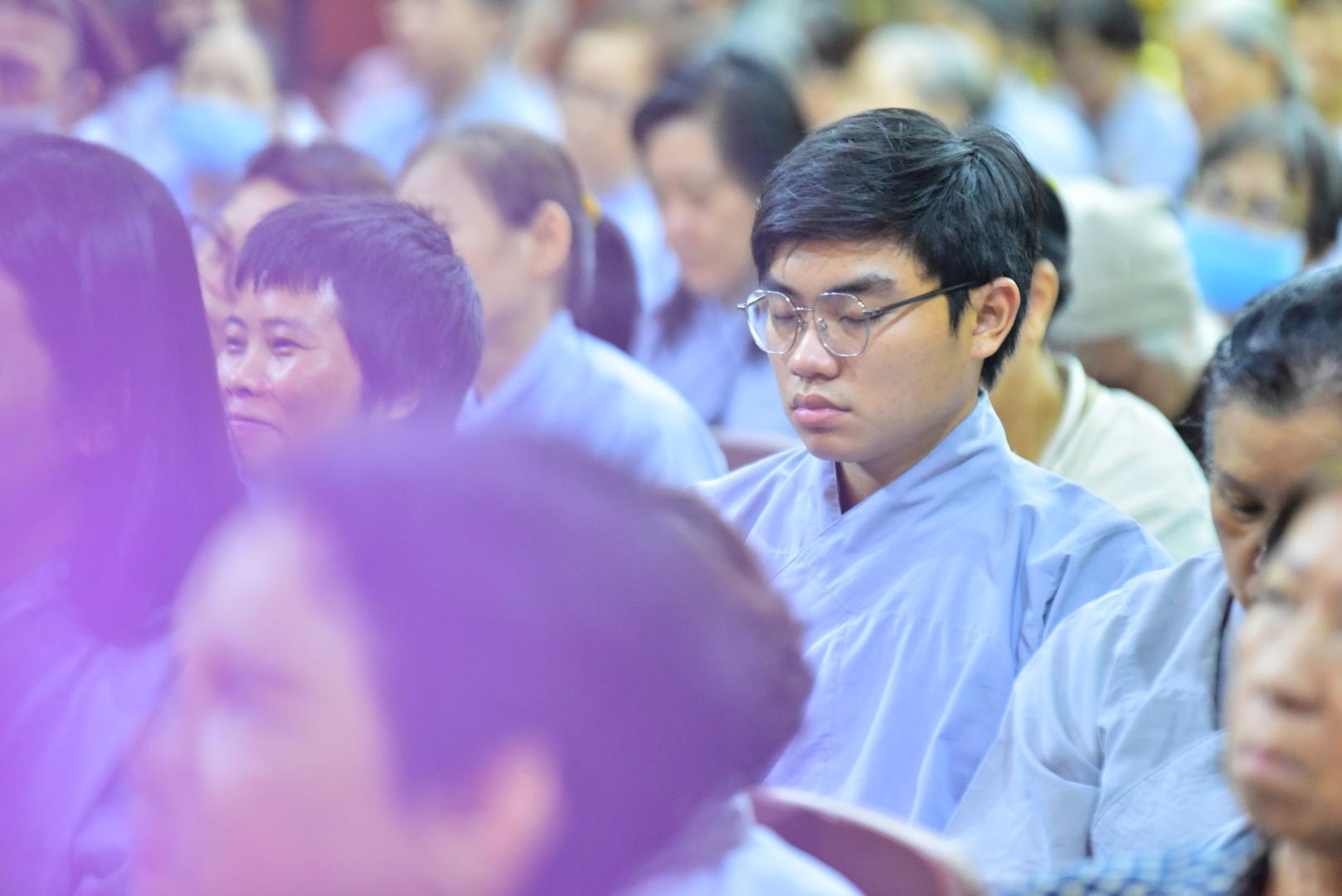 Sôi nổi Khóa tu cuối  tuần tại chùa Giác Ngộ