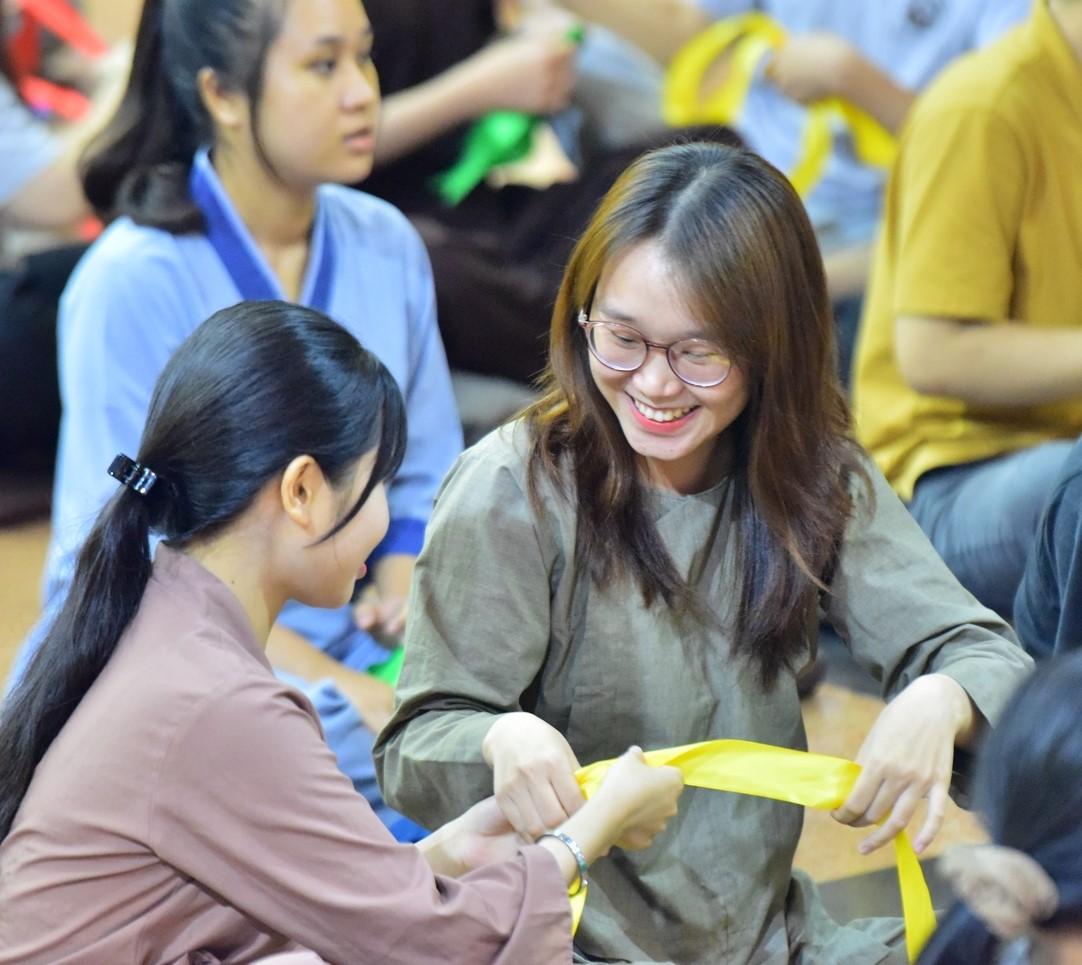 Sôi nổi Khóa tu cuối  tuần tại chùa Giác Ngộ