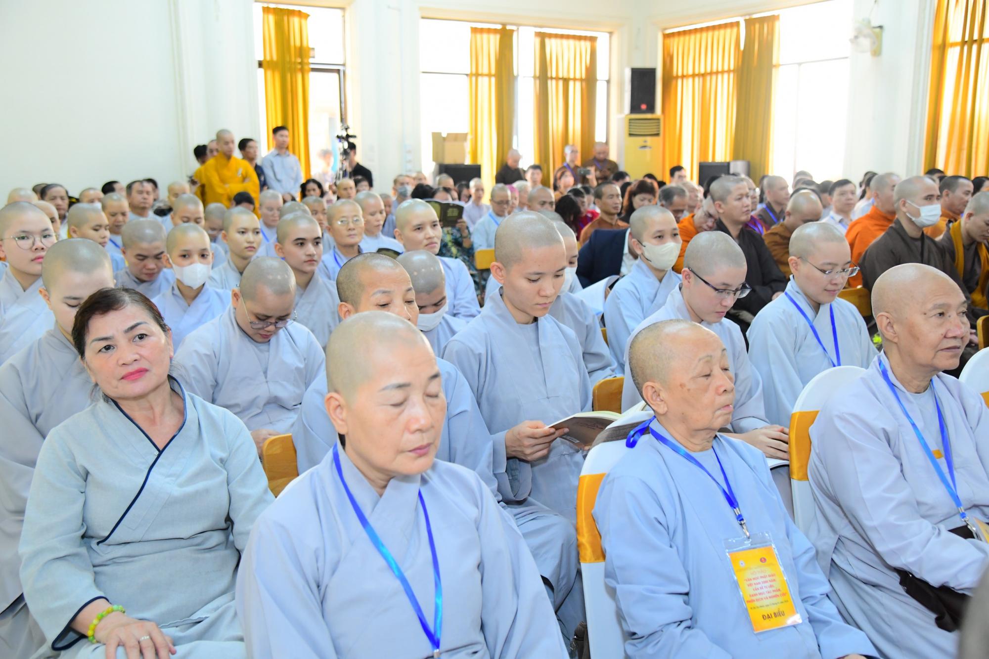 TP.HCM: Khai mạc Hội thảo “Văn học Phật giáo Việt Nam 2000 năm: Vấn đề tư liệu, danh mục tác phẩm, phiên dịch và nghiên cứu”