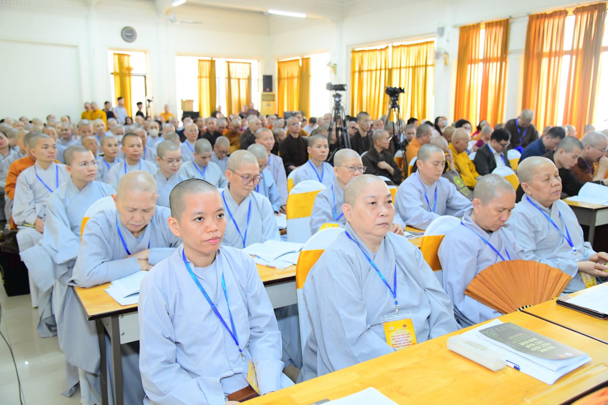 TP.HCM: Khai mạc Hội thảo “Văn học Phật giáo Việt Nam 2000 năm: Vấn đề tư liệu, danh mục tác phẩm, phiên dịch và nghiên cứu”