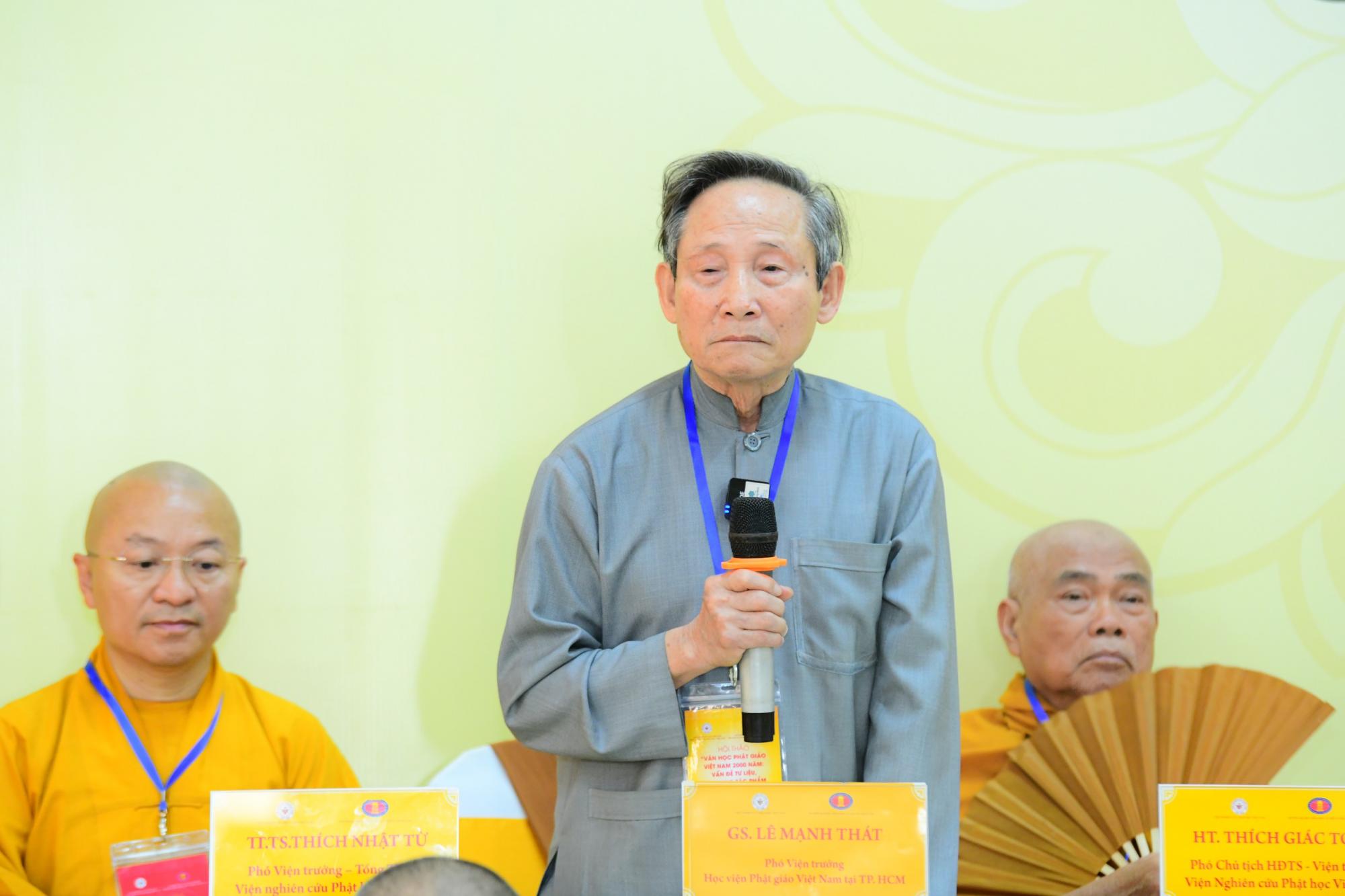 TP.HCM: Khai mạc Hội thảo “Văn học Phật giáo Việt Nam 2000 năm: Vấn đề tư liệu, danh mục tác phẩm, phiên dịch và nghiên cứu”